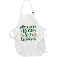 Most Likely To Eat All The Cookies Funny Christmas Apron