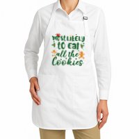 Most Likely To Eat All The Cookies Funny Christmas Apron