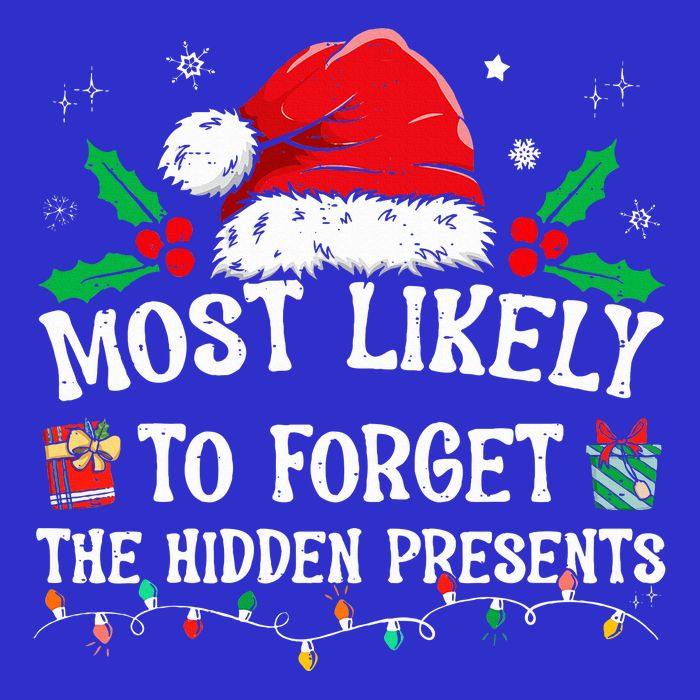 Most Likely To Forget The Hidden Presents Family Christmas  Magnet