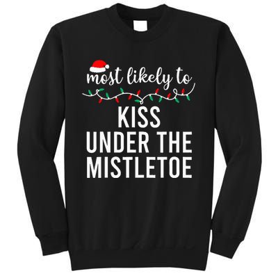 Most Likely To Christmas Matching Family Pajamas Sweatshirt