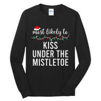 Most Likely To Christmas Matching Family Pajamas Tall Long Sleeve T-Shirt