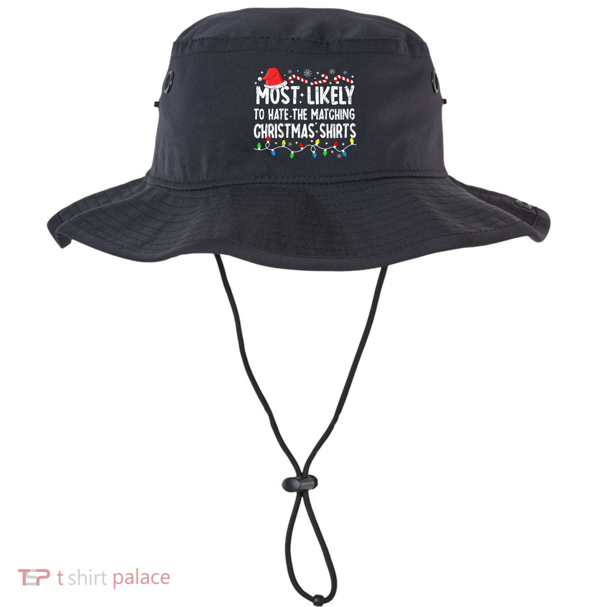Most Likely To Hate Matching Christmas Family Pajamas Bucket Hat