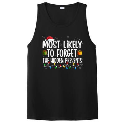 Most Likely To Forget The Hidden Presents Family xmas PosiCharge Competitor Tank