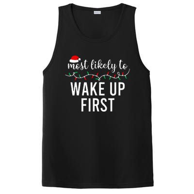 Most Likely To Christmas  Matching Family Pajamas Funny PosiCharge Competitor Tank