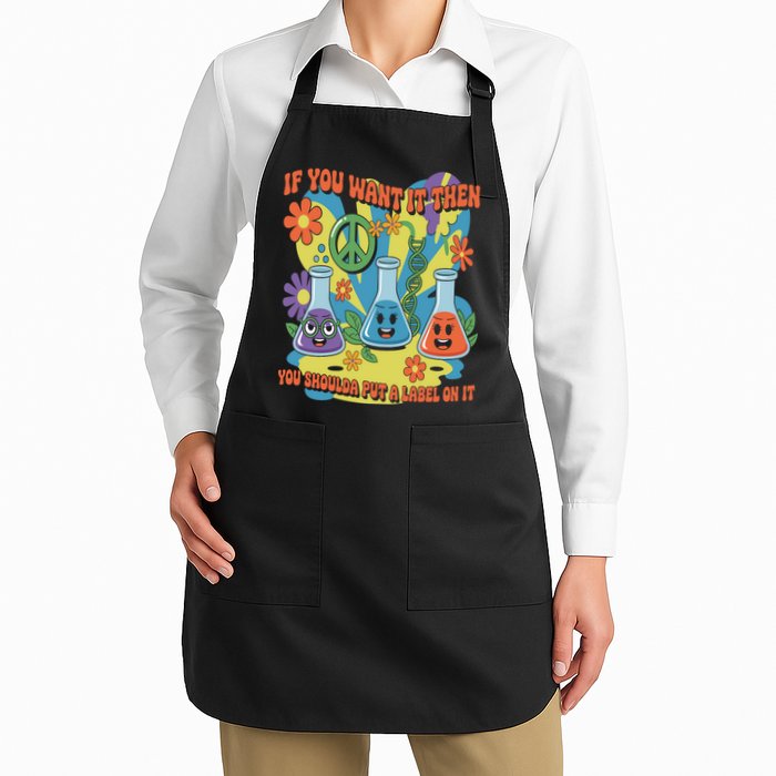 Med Lab Tech Lab Week 2025 Mystery Machine Of Diagnostics Full-Length Apron With Pockets