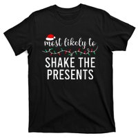 Most Likely To Christmas  Matching Family Pajamas Funny T-Shirt