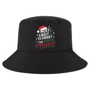 Most Likely To Forget The Hidden Presents Matching Christmas Cool Comfort Performance Bucket Hat