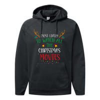 Most Likely To Watch All The Christmas Movies Xmas Matching Performance Fleece Hoodie