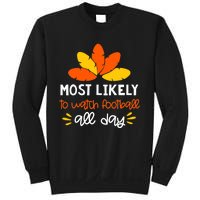 Most Likely to Matching Family Thanksgiving Pajamas Sweatshirt