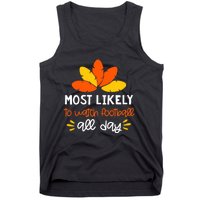 Most Likely to Matching Family Thanksgiving Pajamas Tank Top