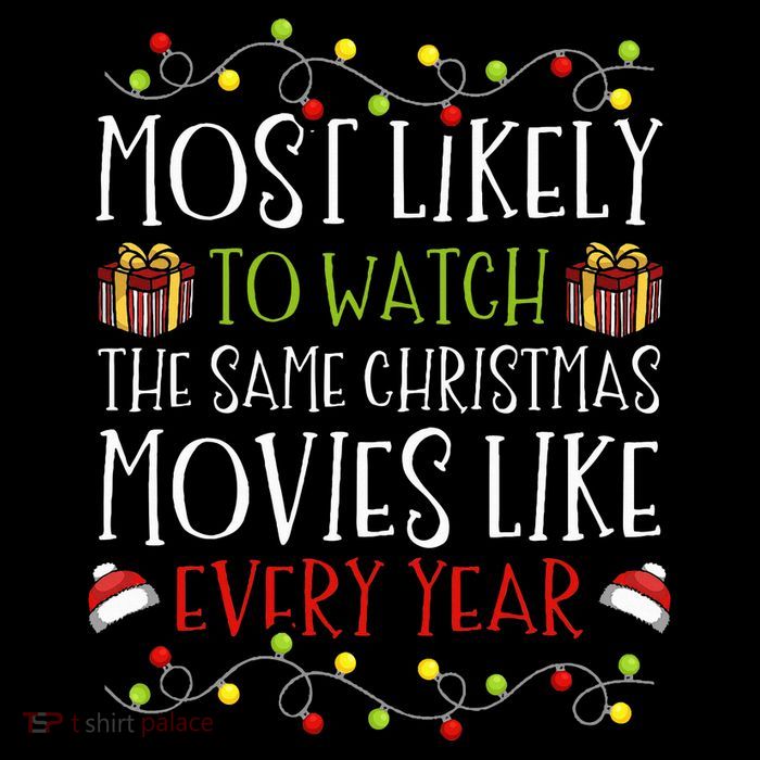 Most Likely to Watch The Same Christmas Movies Binge Impact Tech Backpack