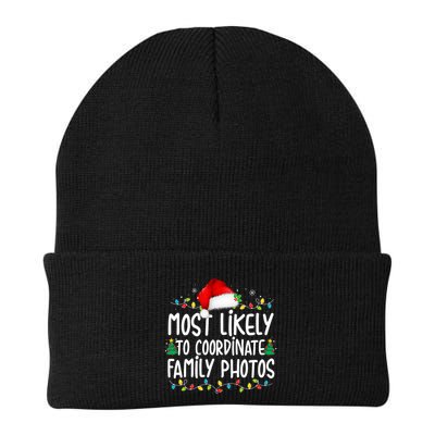 Most Likely To Coordinate Family Photos Christmas Beanie