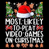 Most Likely To Play Video Games On Christmas Family Pajamas Gift Impact Tech Backpack