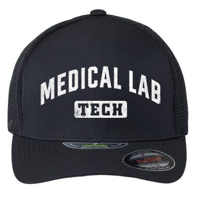 Medical Lab Tech Laboratory Technologist Technician Meaningful Gift Flexfit Unipanel Trucker Cap