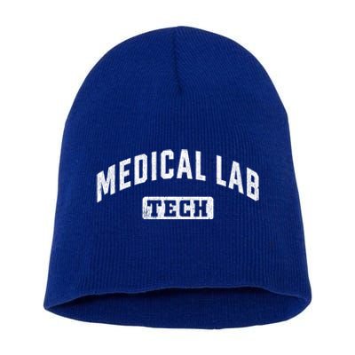 Medical Lab Tech Laboratory Technologist Technician Meaningful Gift Short Acrylic Beanie