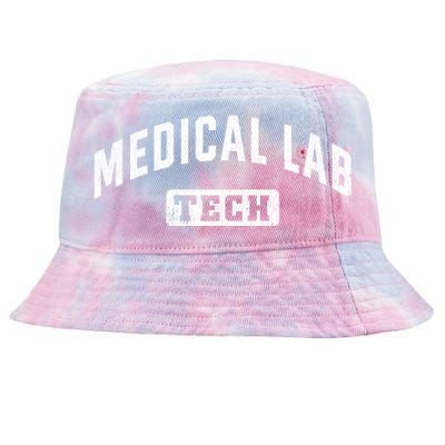 Medical Lab Tech Laboratory Technologist Technician Meaningful Gift Tie-Dyed Bucket Hat