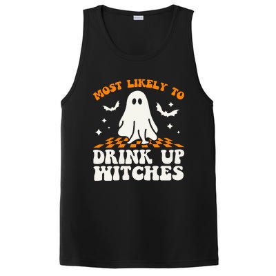 Most Like To Drink Up Wiches Halloween PosiCharge Competitor Tank