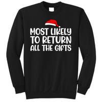 Most Likely To Return All The Gifts Christmas Sweatshirt