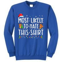 Most Likely To Hate This Family Christmas Pajamas Sweatshirt