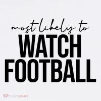 Most Likely To Watch Football Funny Flatbill Hat