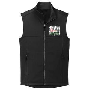 Most Likely To Eat All The Christmas Tree Cake Debbie Tree Collective Smooth Fleece Vest