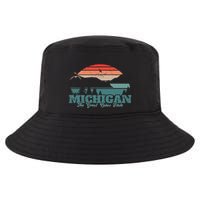 Michigan Lake The Great Lakes State Proud Michigander Cool Comfort Performance Bucket Hat
