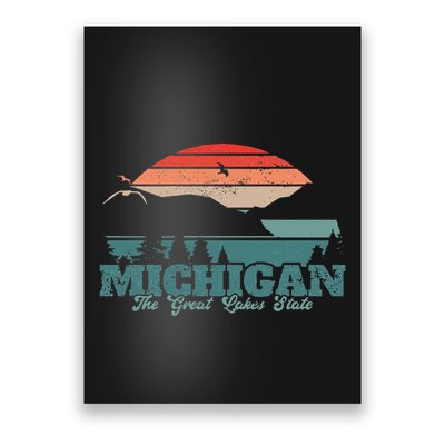 Michigan Lake The Great Lakes State Proud Michigander Poster
