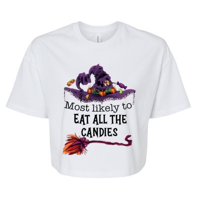 Most Likely To Eat All The Candles Bella+Canvas Jersey Crop Tee