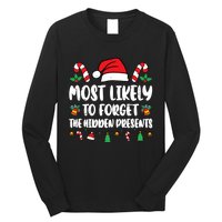 Most Likely To Forget The Hidden Presents Family Pajama Long Sleeve Shirt