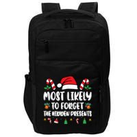 Most Likely To Forget The Hidden Presents Family Pajama Impact Tech Backpack