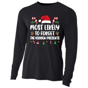 Most Likely To Forget The Hidden Presents Family Pajama Cooling Performance Long Sleeve Crew