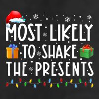 Most Likely To Shake The Presents Family Matching Christmas Adult Drive Performance Visor