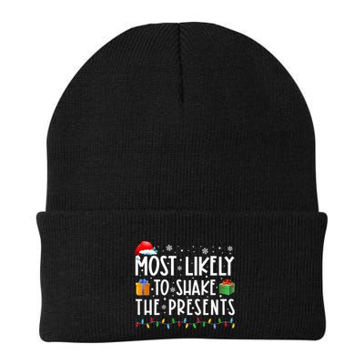 Most Likely To Shake The Presents Family Matching Christmas Beanie