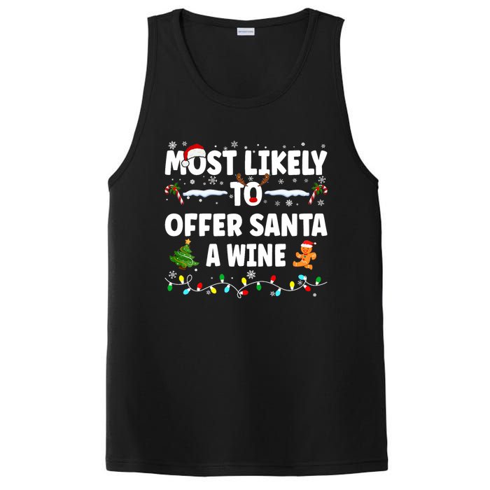 Most Likely To Offer Santa A Wine PosiCharge Competitor Tank