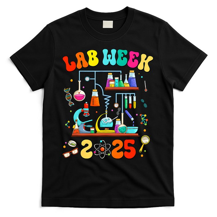 Med Lab Tech Lab Week 2025 Mystery Machine Of Diagnostics T-Shirt