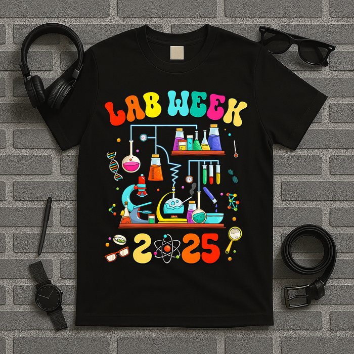 Med Lab Tech Lab Week 2025 Mystery Machine Of Diagnostics T-Shirt