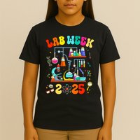 Med Lab Tech Lab Week 2025 Mystery Machine Of Diagnostics T-Shirt
