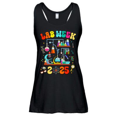 Med Lab Tech Lab Week 2025 Mystery Machine Of Diagnostics Ladies Essential Flowy Tank
