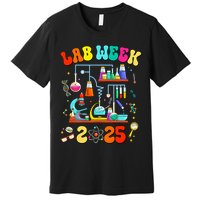 Med Lab Tech Lab Week 2025 Mystery Machine Of Diagnostics Premium T-Shirt