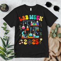 Med Lab Tech Lab Week 2025 Mystery Machine Of Diagnostics Premium T-Shirt
