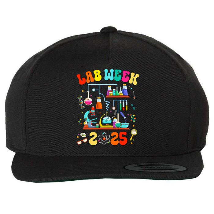 Med Lab Tech Lab Week 2025 Mystery Machine Of Diagnostics Wool Snapback Cap