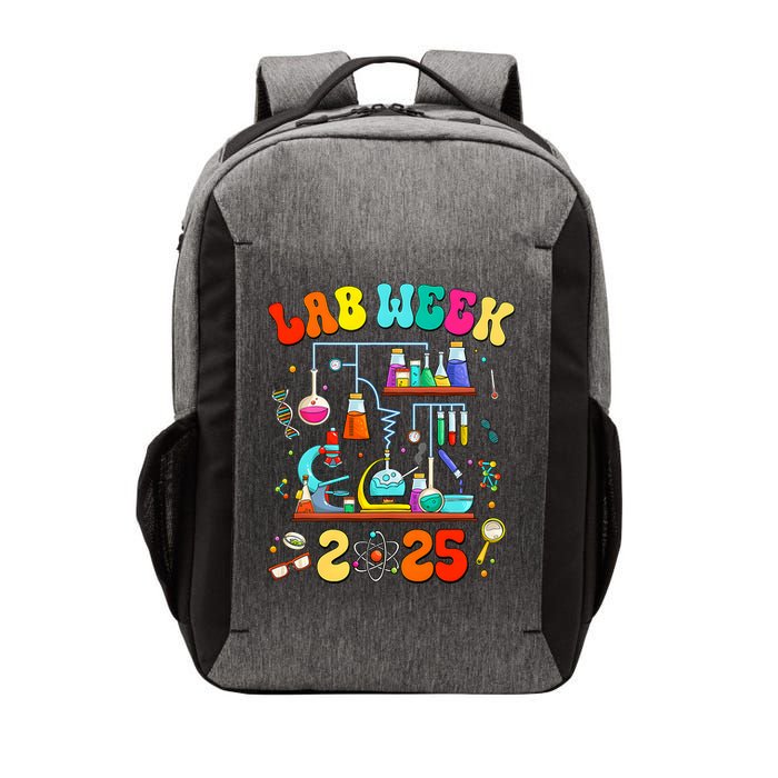 Med Lab Tech Lab Week 2025 Mystery Machine Of Diagnostics Vector Backpack