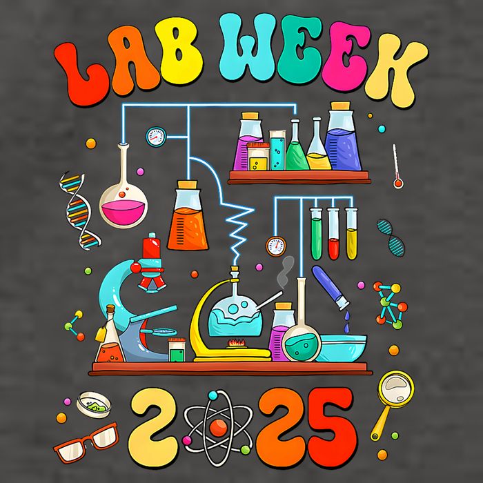 Med Lab Tech Lab Week 2025 Mystery Machine Of Diagnostics Vector Backpack