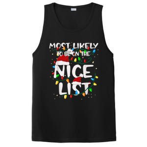 Most Likely To Be On The Nice List Family Matching Christmas PosiCharge Competitor Tank