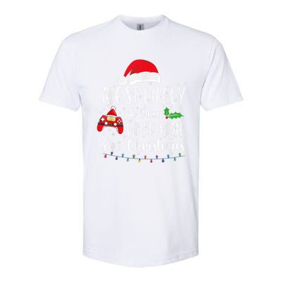 Most Likely To Play Video Games On Christmas Gamer Lovers Gift Softstyle CVC T-Shirt