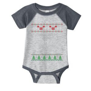 Most Likely To Ask Santa Define Good Funny Christmas Family Ugly Christmas Infant Baby Jersey Bodysuit