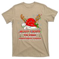 Most Likely To Sing Christmas Songs Santa Reindeer Matching T-Shirt