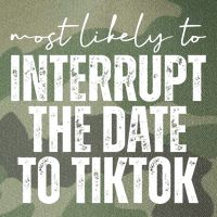 Most Likely To Interrupt The Date To Tiktok Funny Legacy Tie Dye Trucker Hat