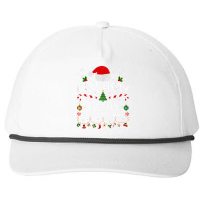 Most Likely To Fall Asleep First Funny Xmas Family Snapback Five-Panel Rope Hat