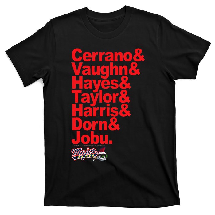 Major League Team Roster T-Shirt